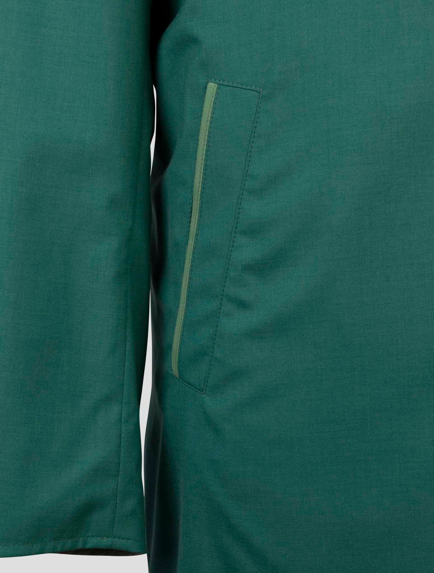 Kiton Green Beige Cashmere Silk Reverse Coat