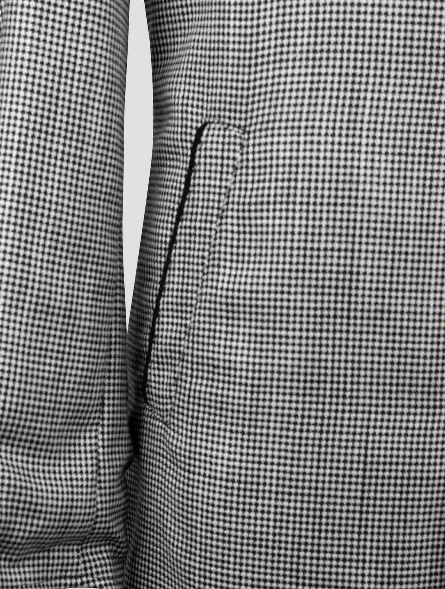 Kiton Black White Cashmere Virgin Wool Silk Linen Reverse Overcoat