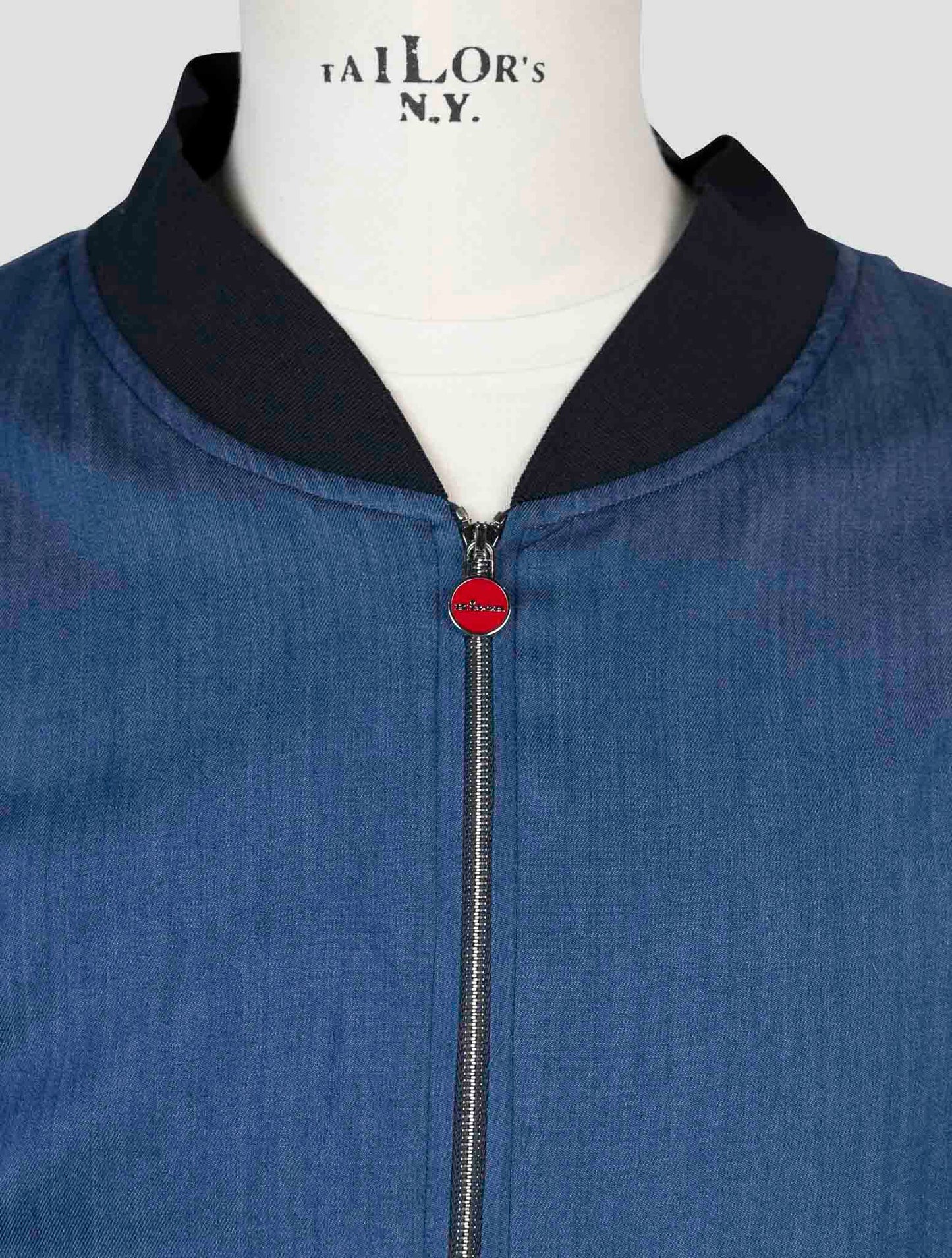 Kiton Denim Cotton Coat
