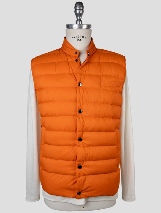 Kiton Orange Pl Gilet
