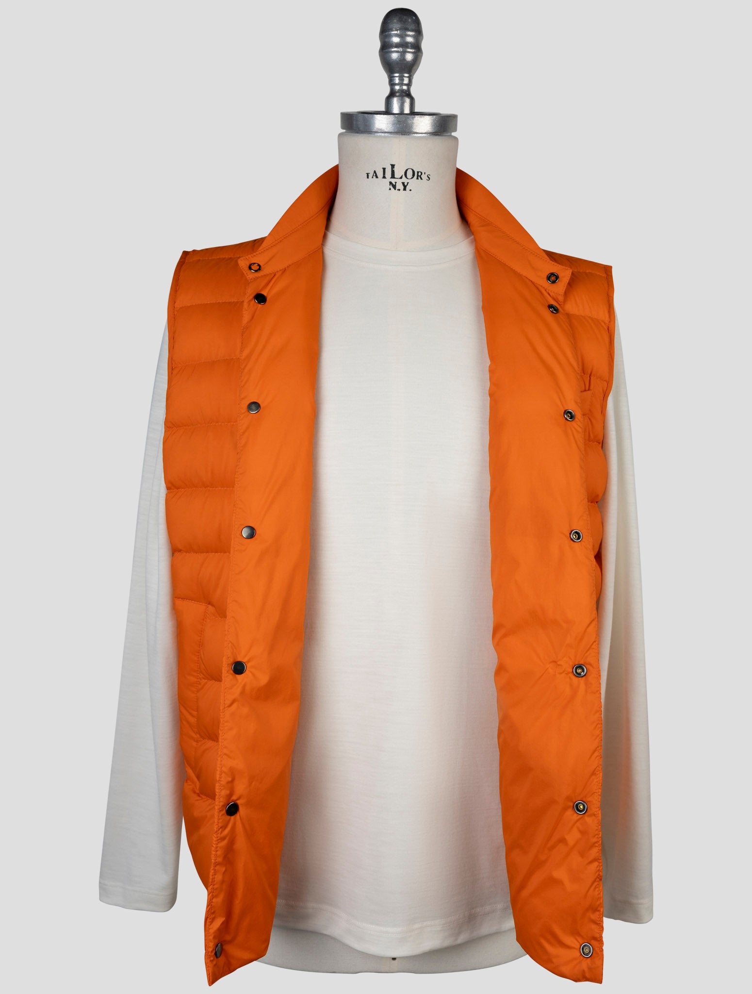 Kiton Orange Pl Gilet