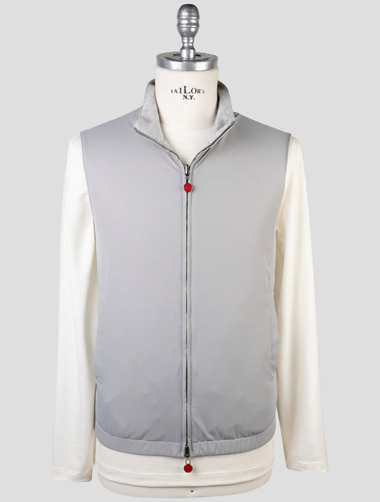 Kiton Gray Pl Viscose Ea Gilet