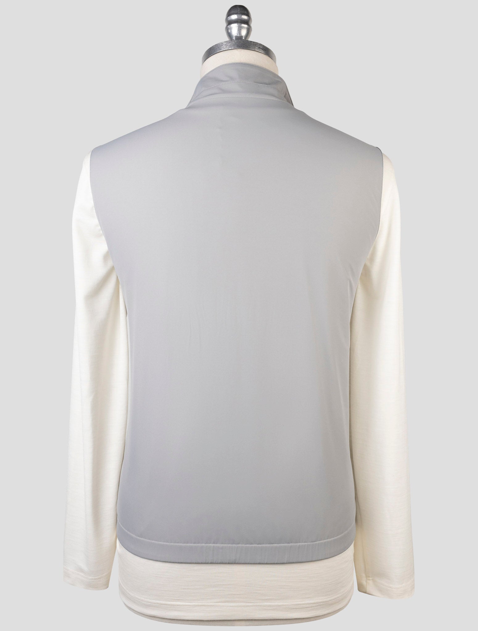 Kiton Gray Pl Viscose Ea Gilet