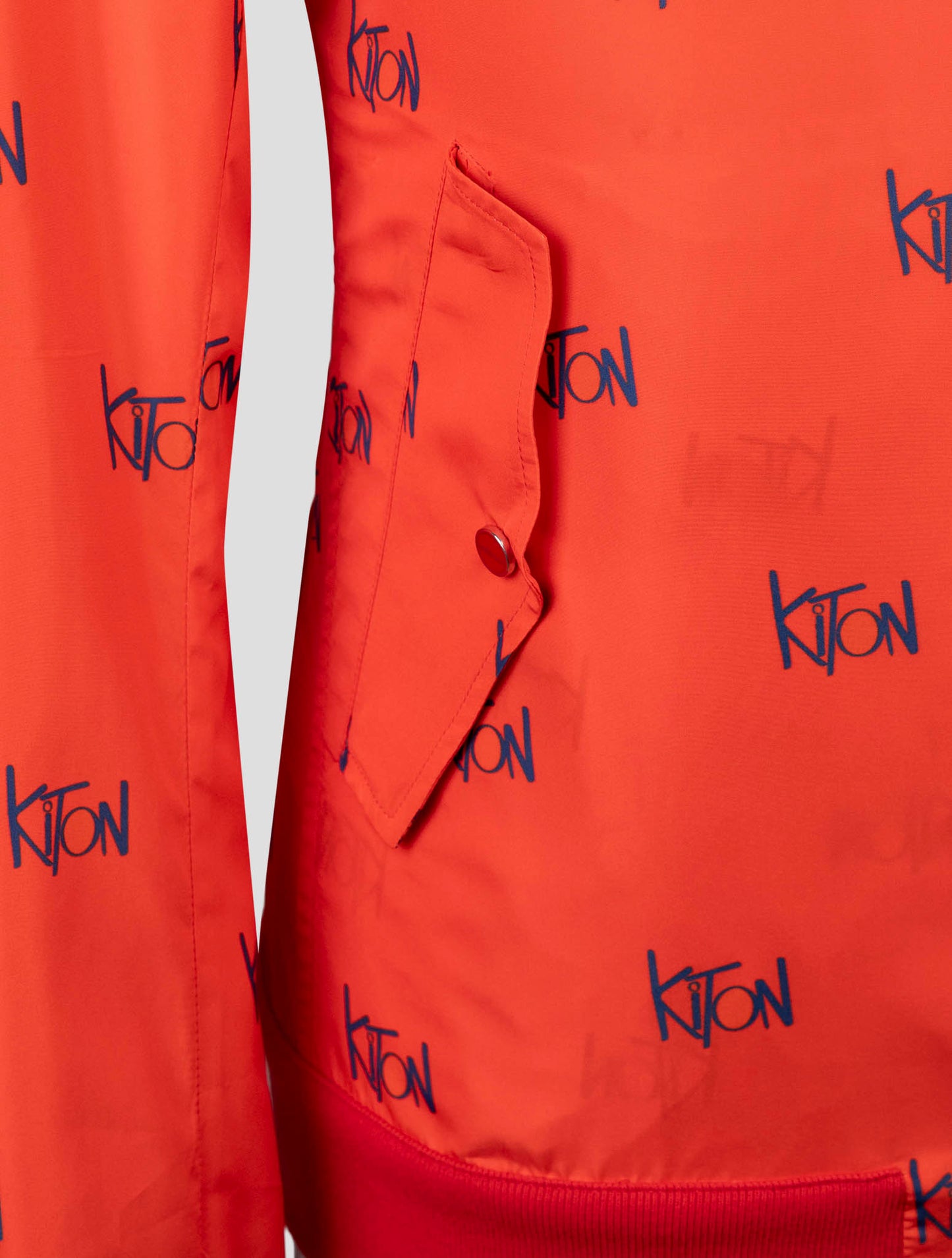 Kiton Red Pl Coat