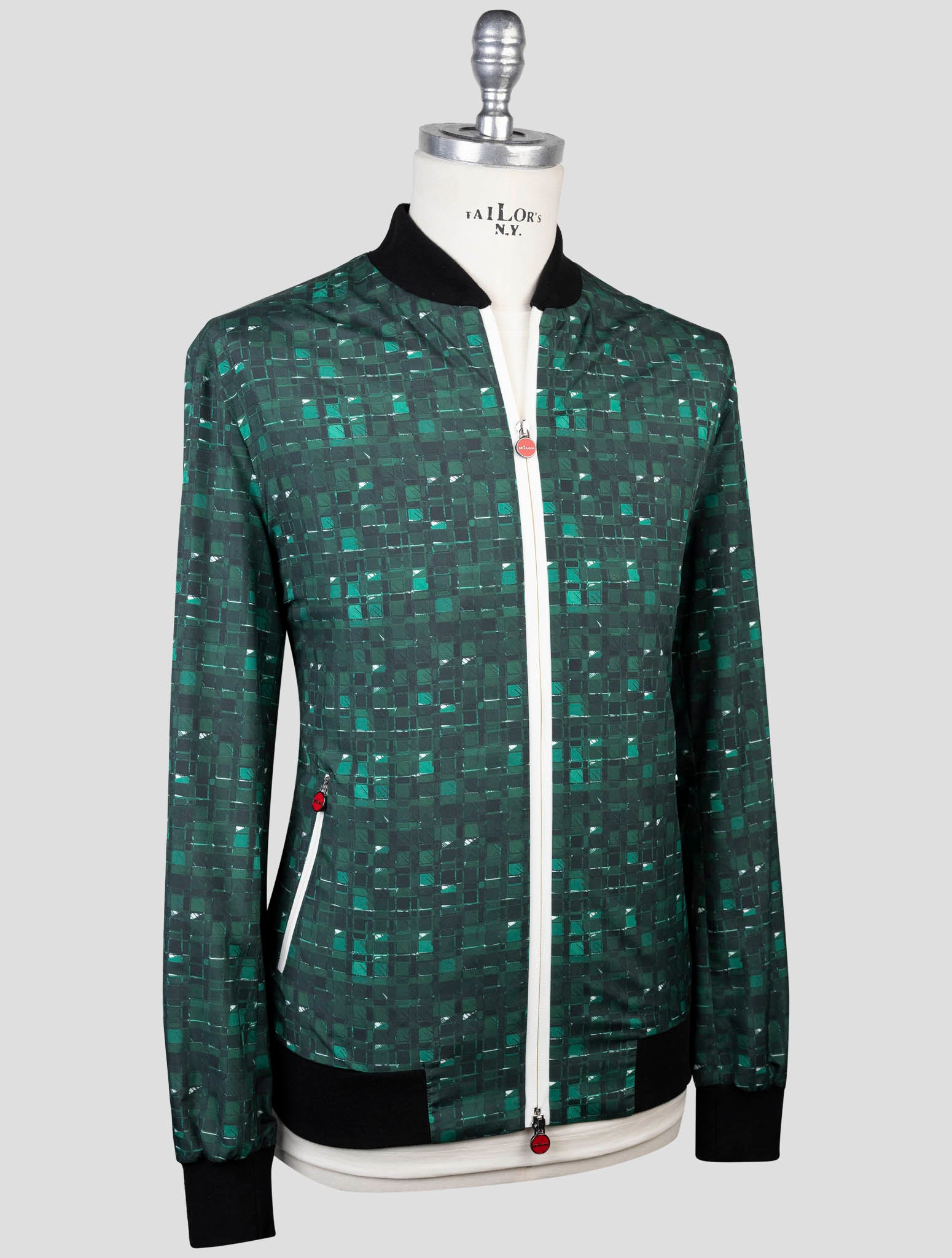 Kiton Green Pl Coat