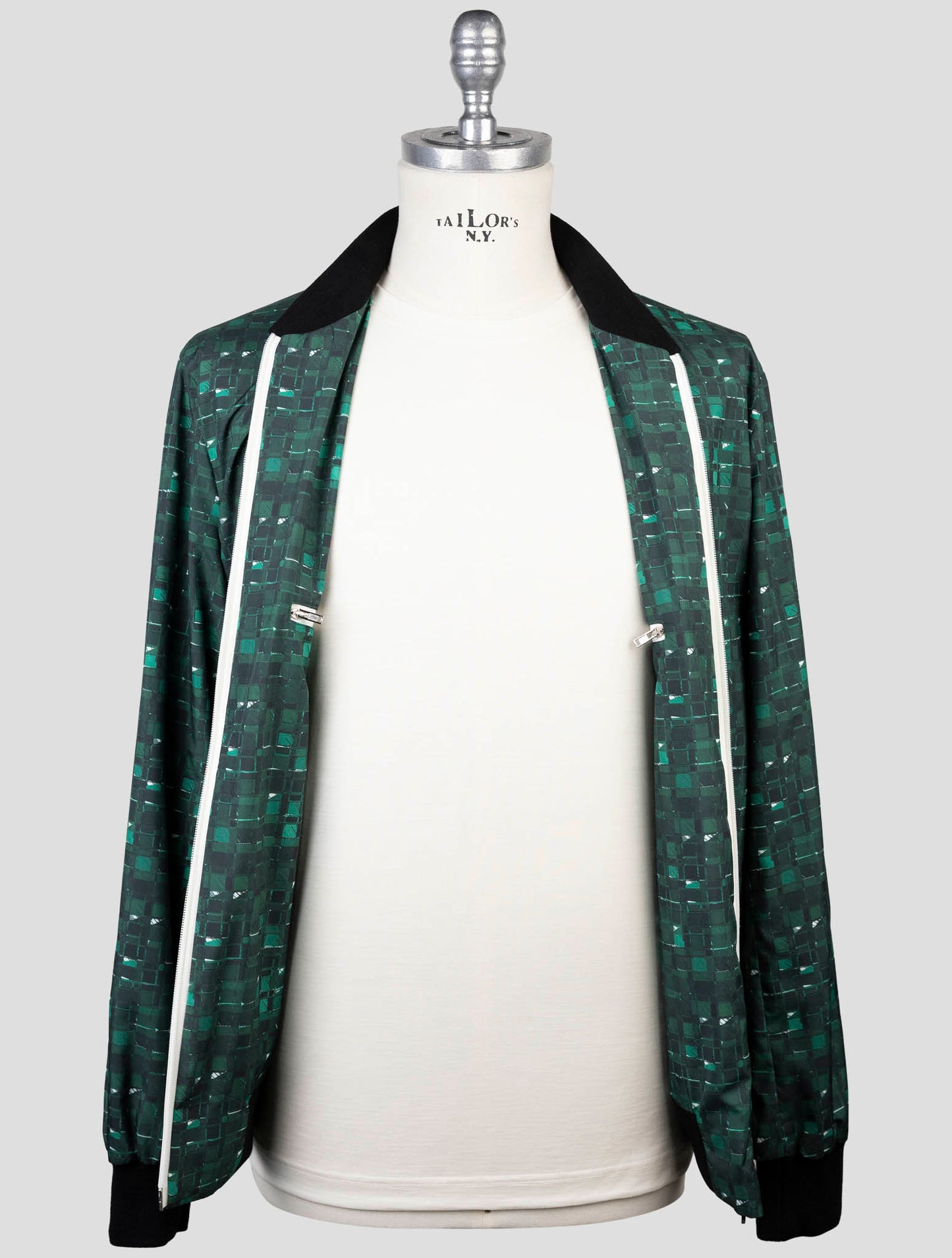 Kiton Green Pl Coat