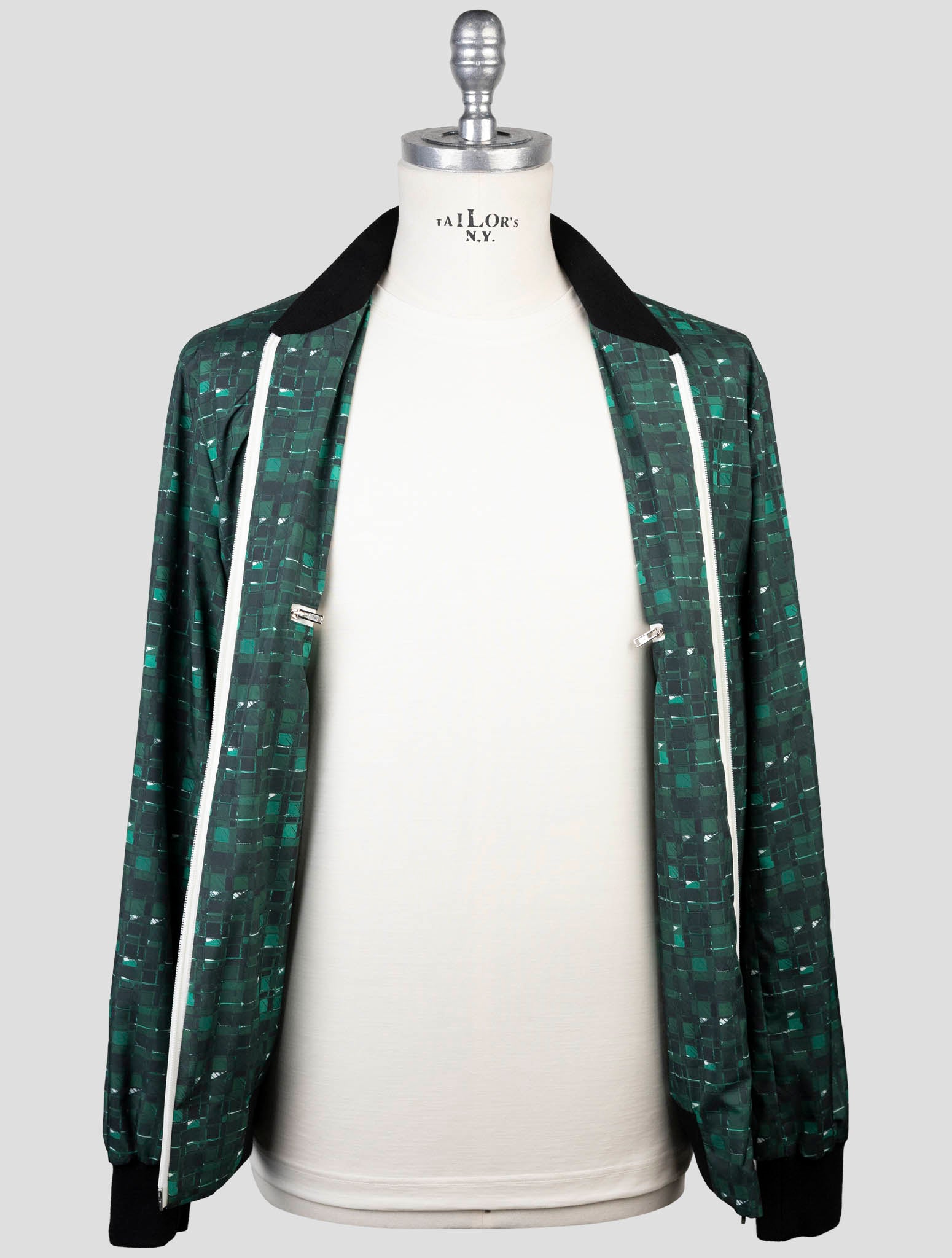 Kiton Green Pl Coat