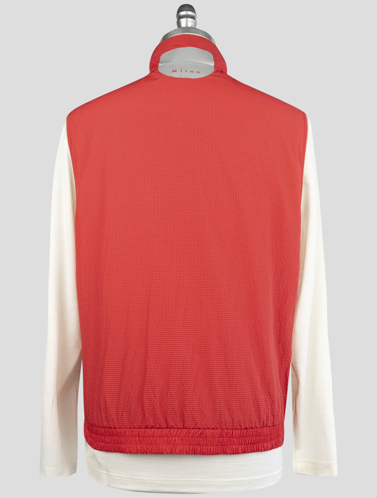Kiton Red Pl Pa Gilet
