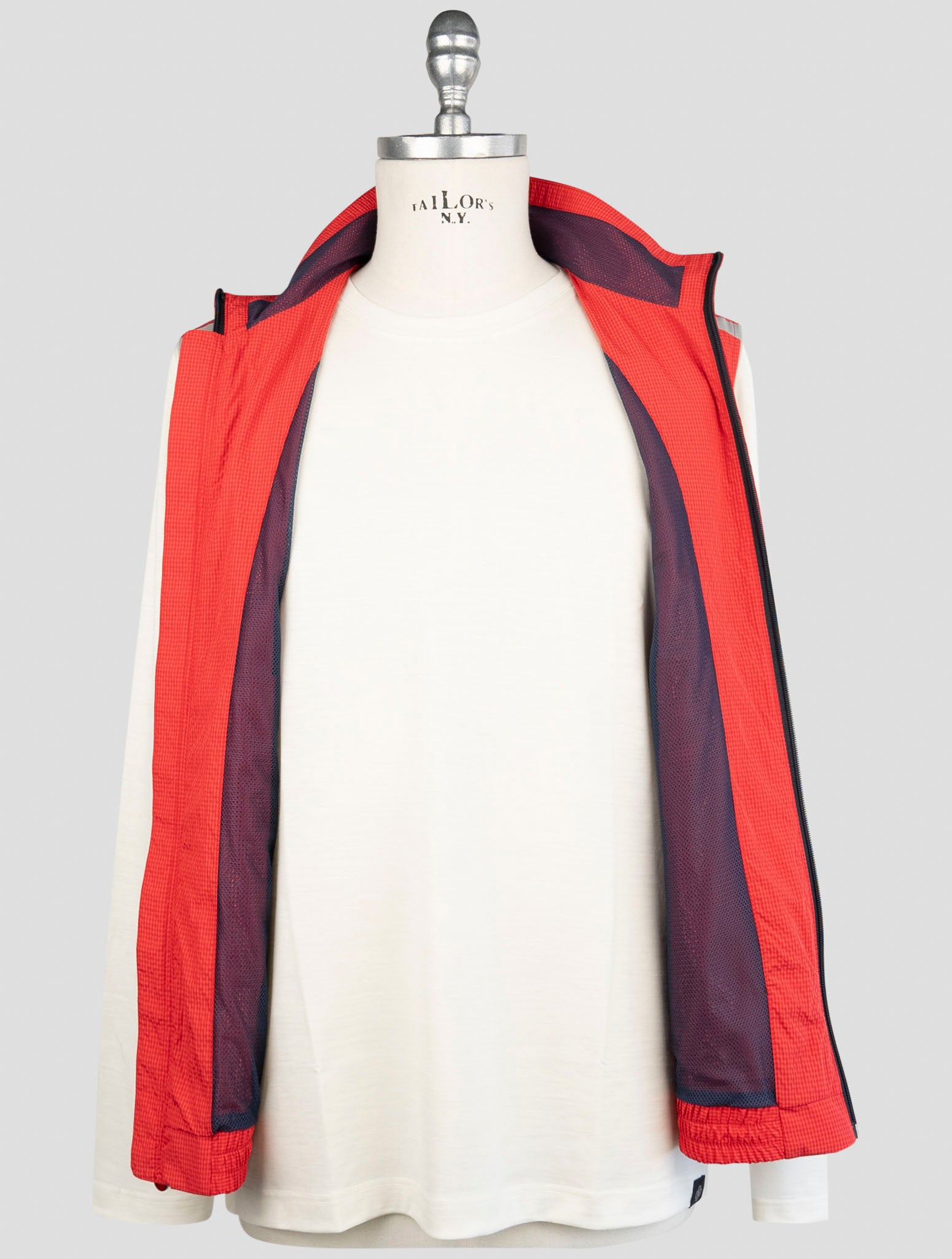 Kiton Red Pl Pa Gilet