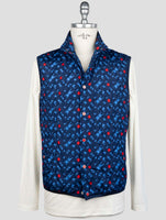 Kiton Blue Pl Gilet