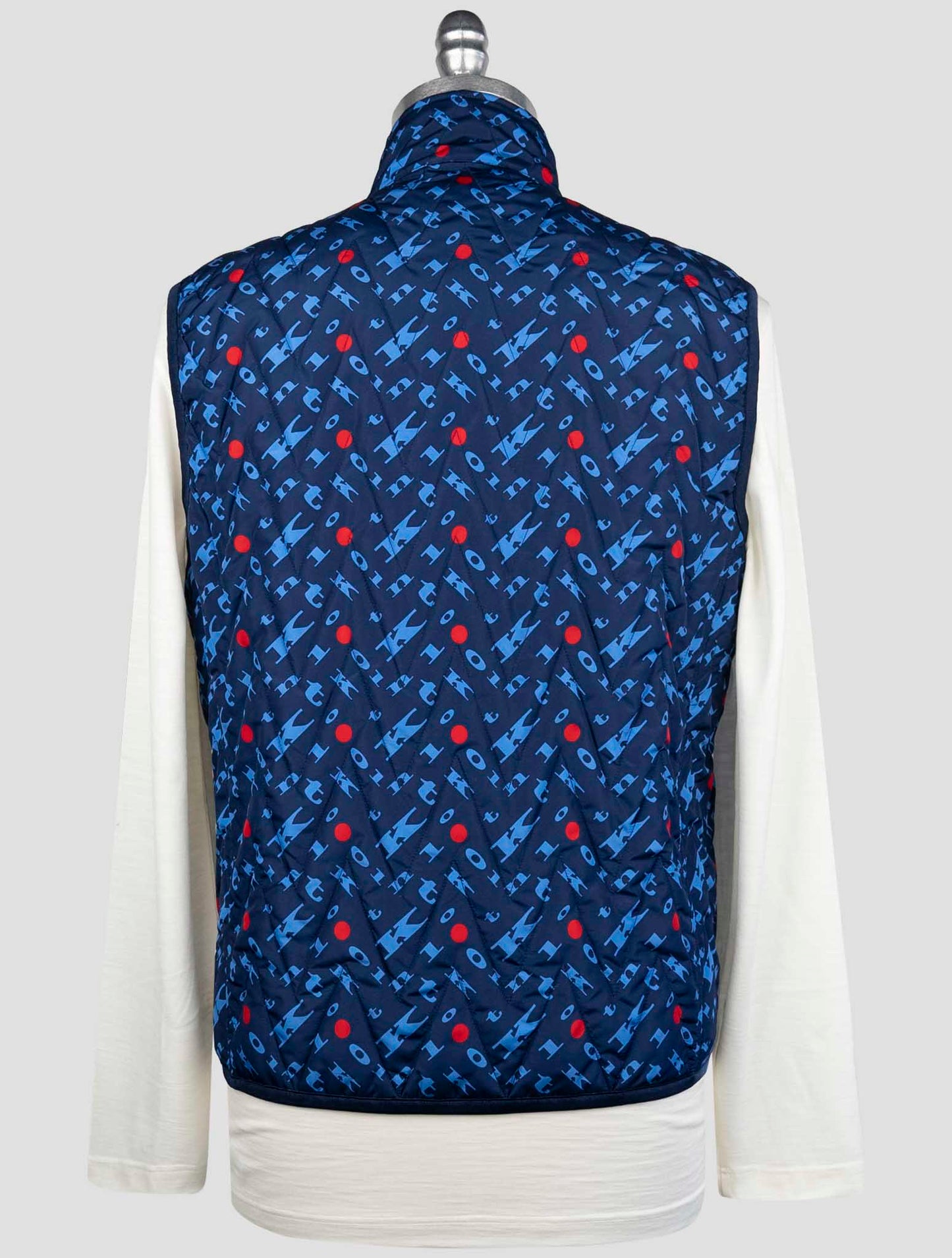 Kiton Blue Pl Gilet