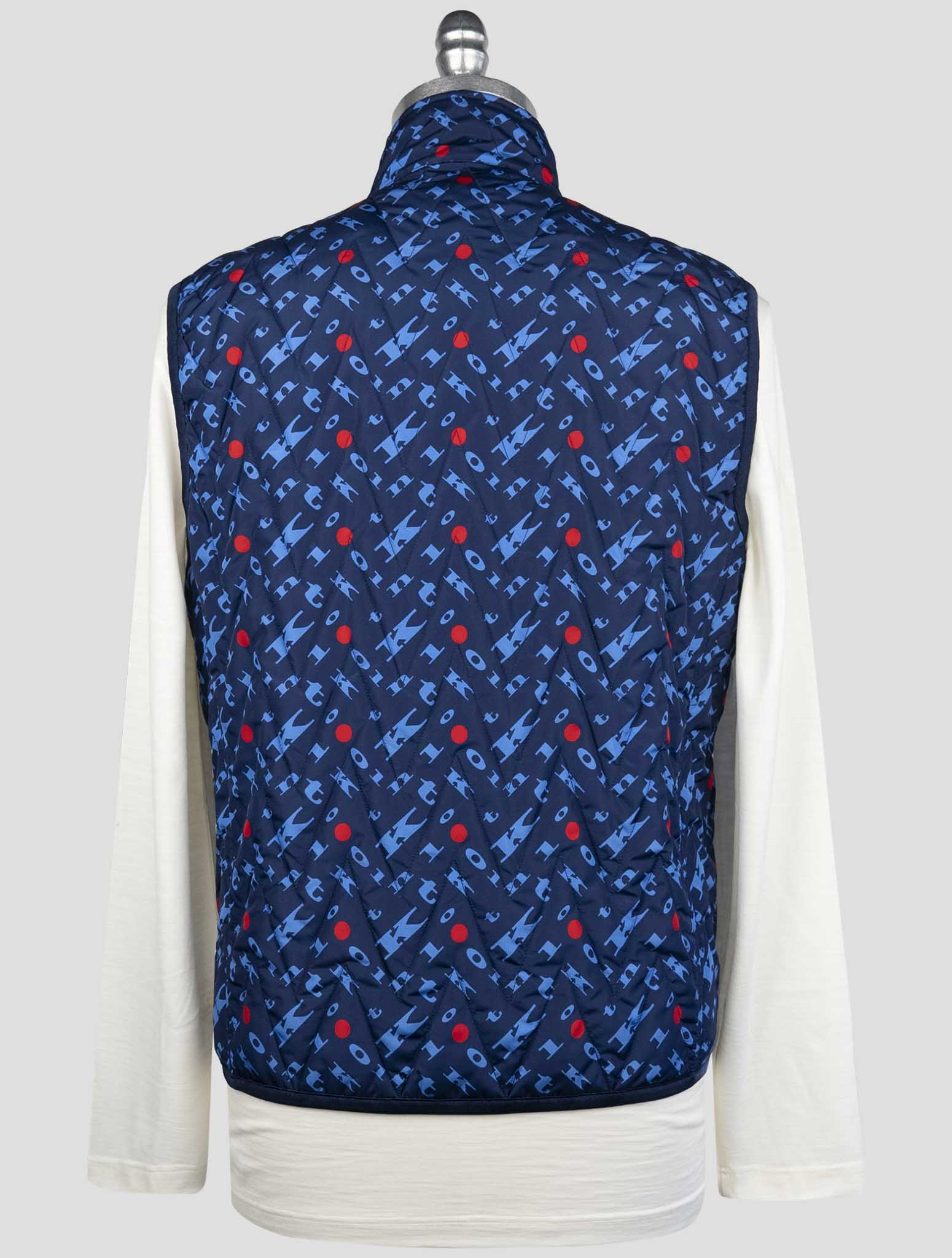 Kiton Blue Pl Gilet