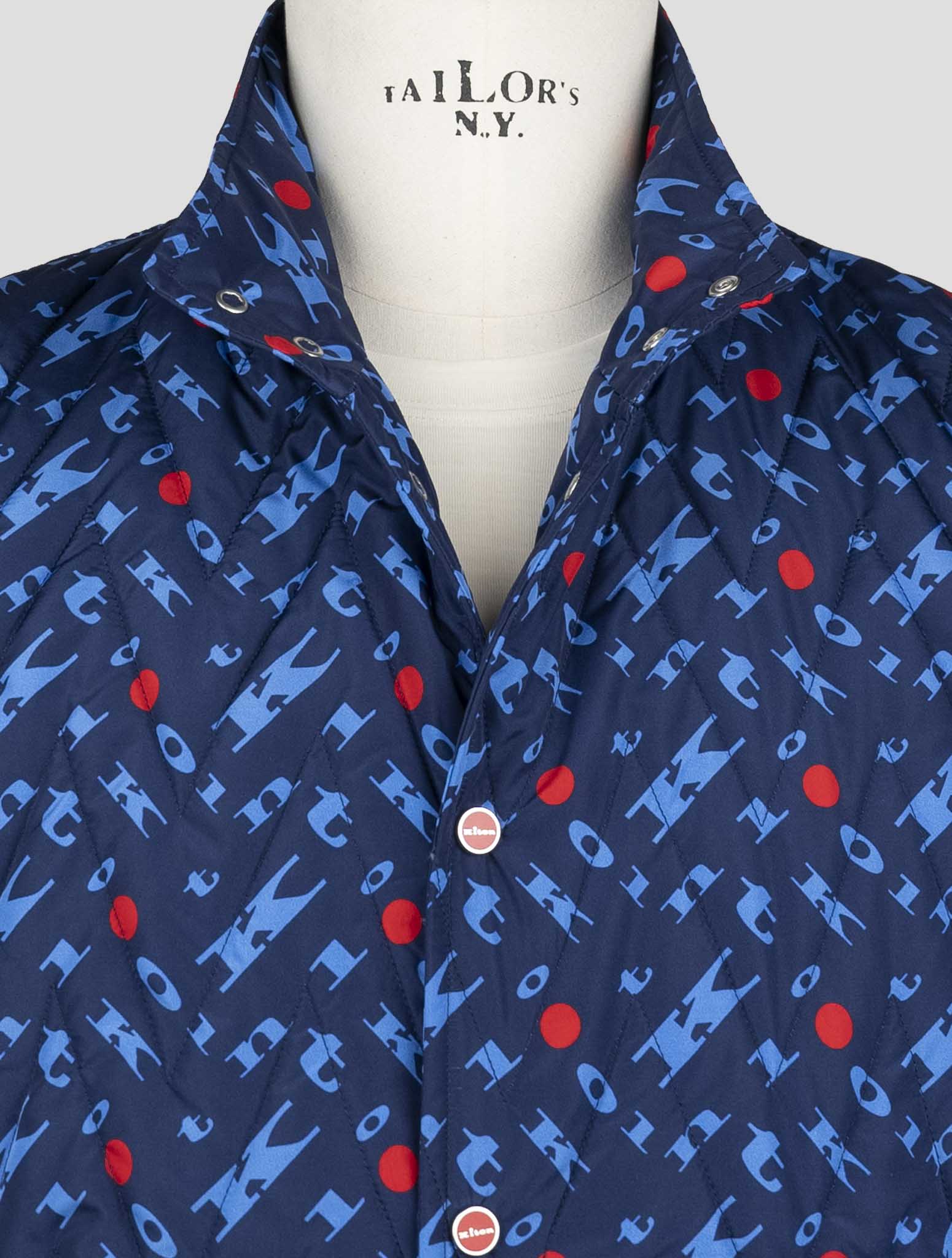 Kiton Blue Pl Gilet