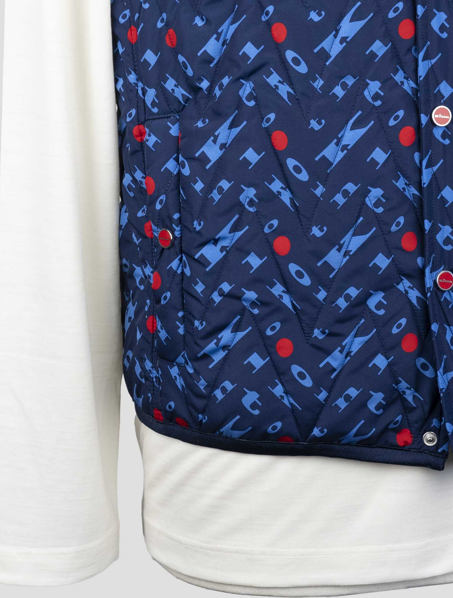 Kiton Blue Pl Gilet