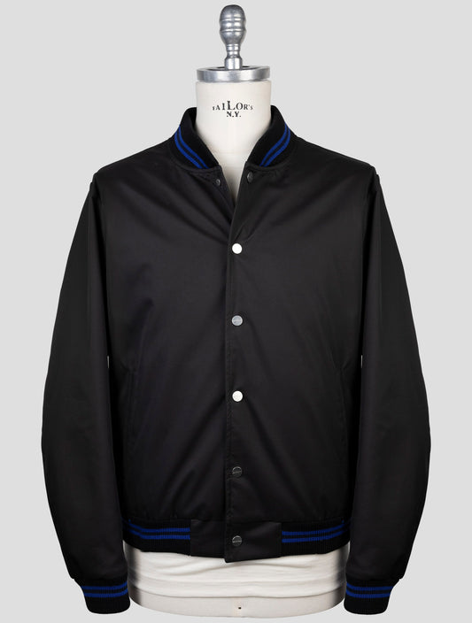 Kiton Black Pl Coat