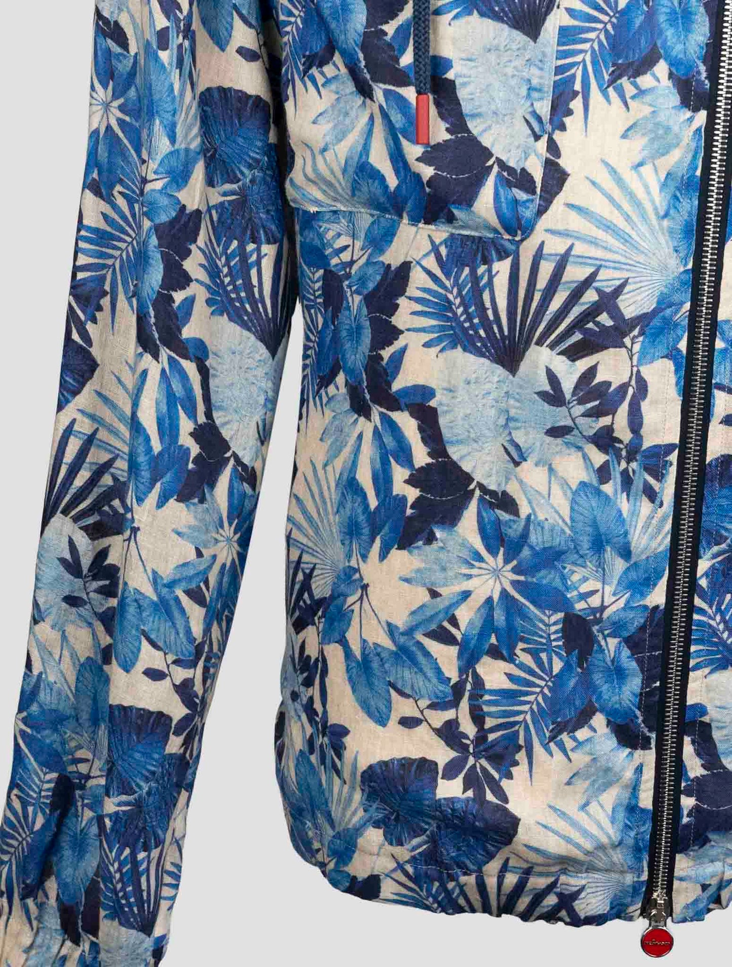 Kiton Multicolor Linen Coat