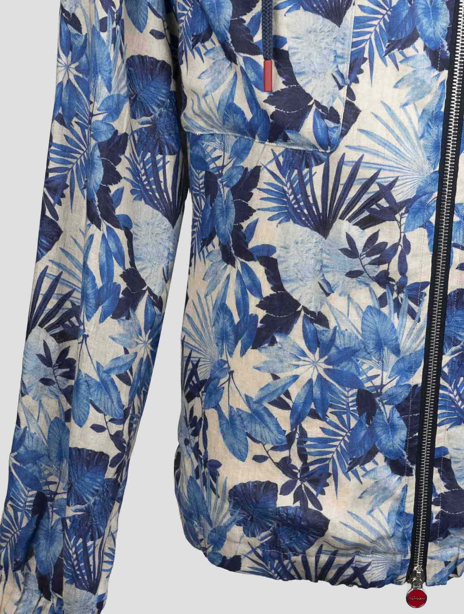 Kiton Multicolor Linen Coat