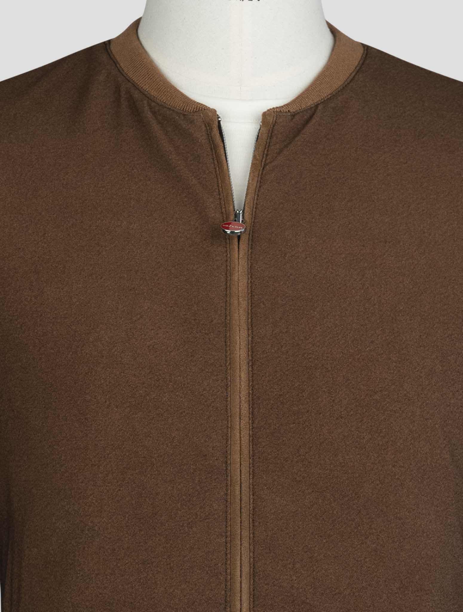 Kiton Brown Cashmere Coat