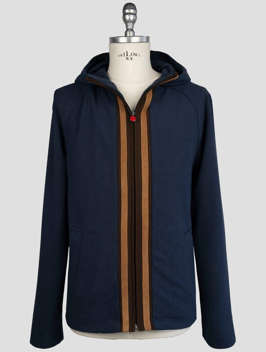 Kiton Blue Pl Coat