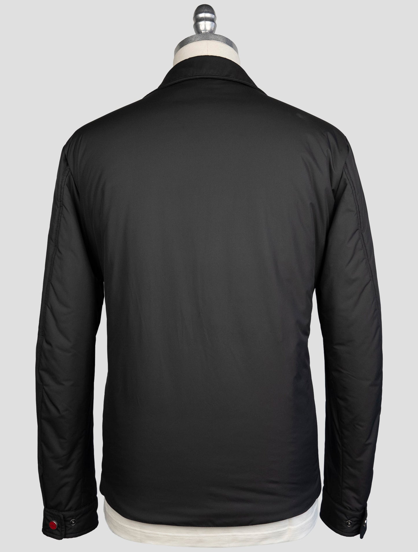 Kiton Black Pl Coat