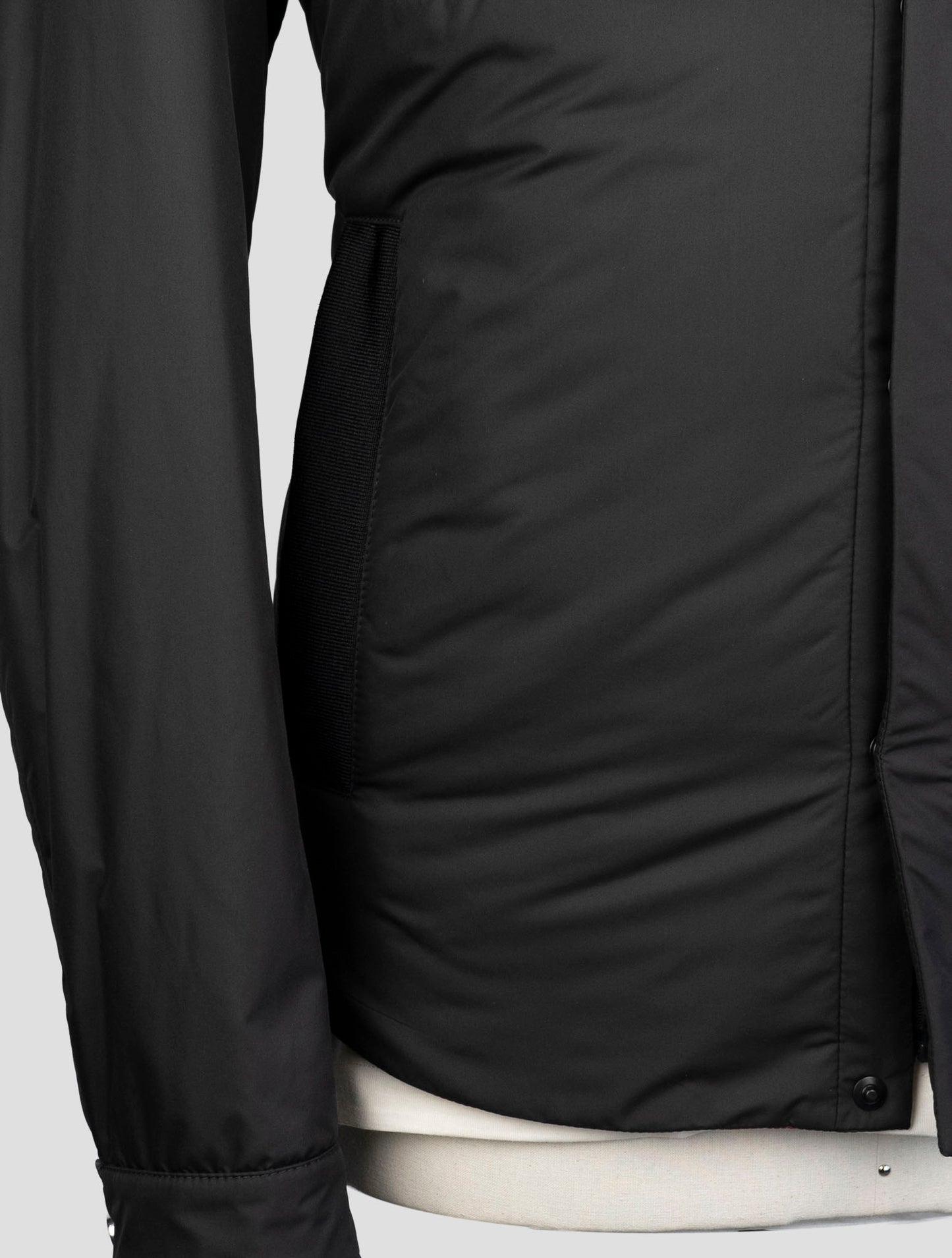 Kiton Black Pl Coat