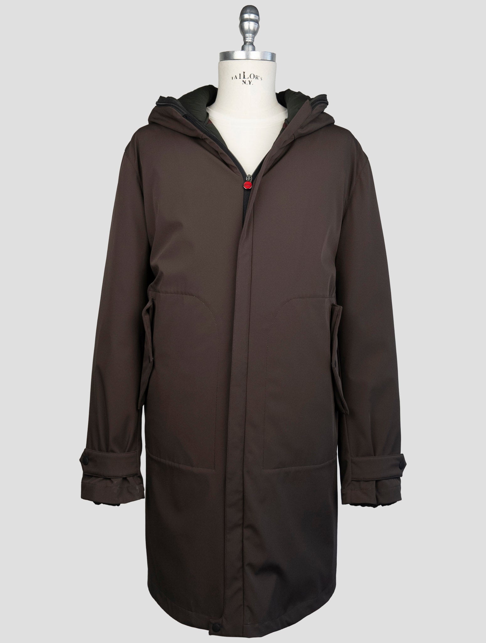 Kiton Brown Pa Ea Coat