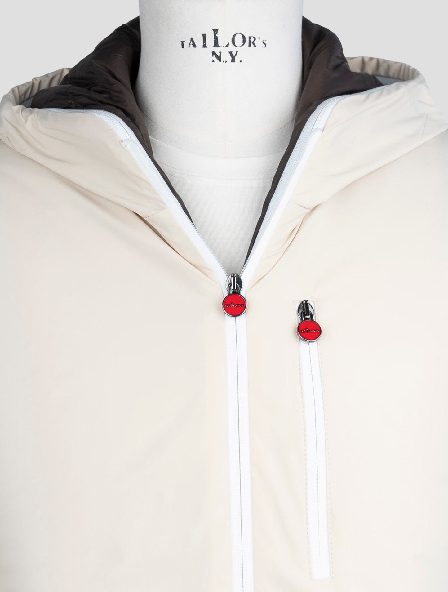 Kiton Beige Pa Ea Coat