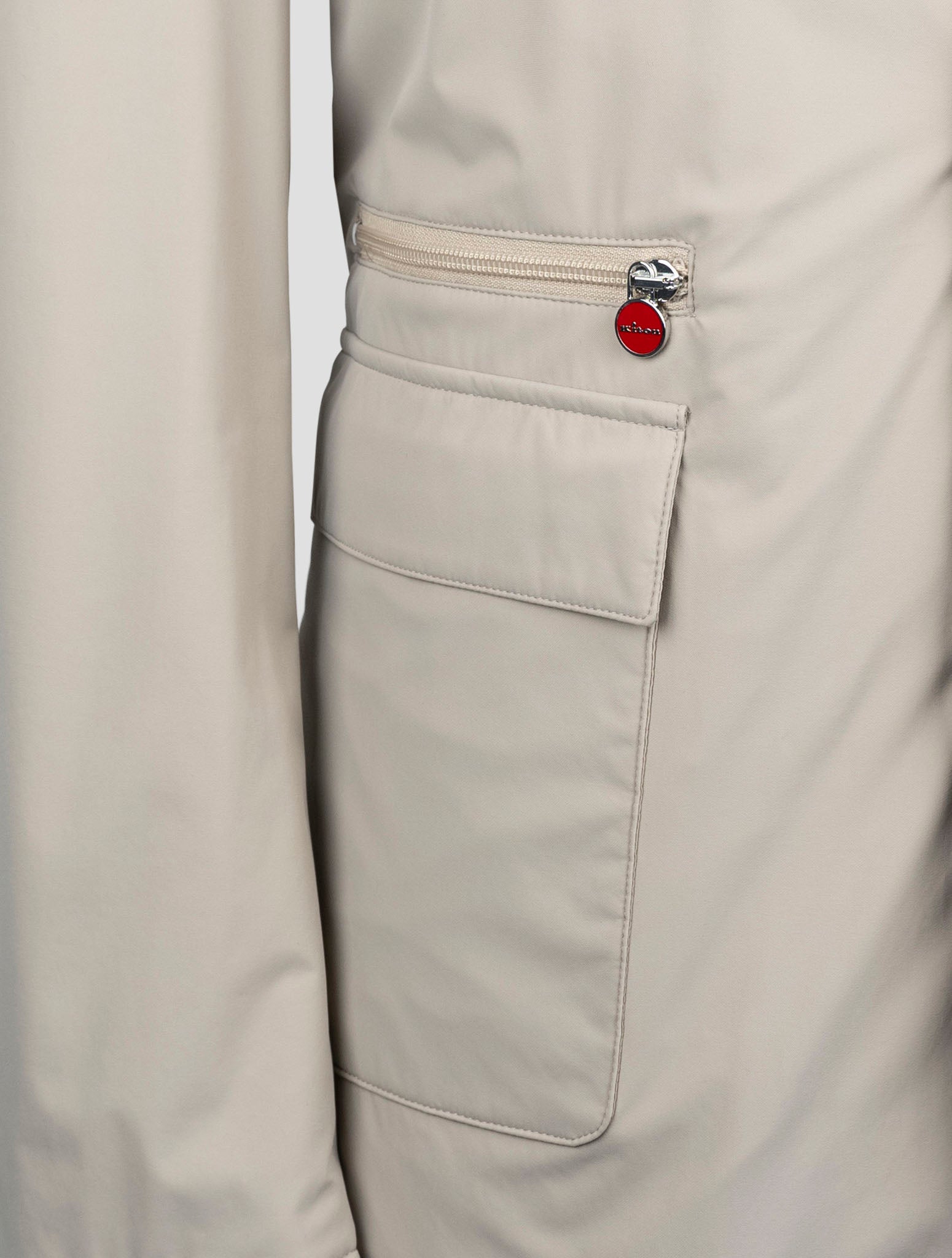 Kiton Taupe Pl Coat