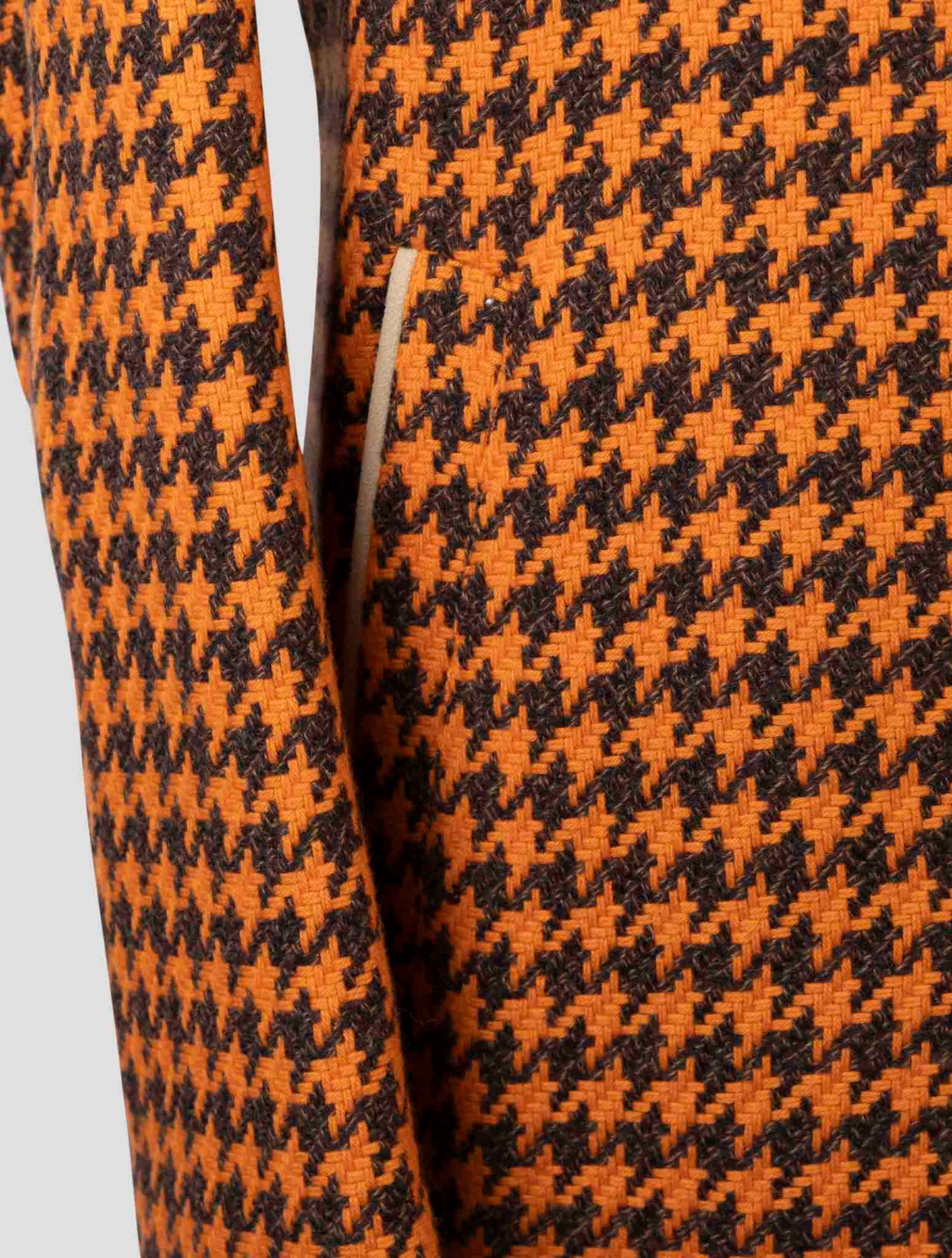 Kiton Orange Brown Cashmere Pl Reverse Overcoat