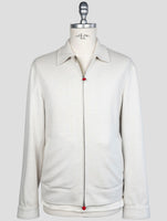 Kiton Gray Cashmere Pa Coat