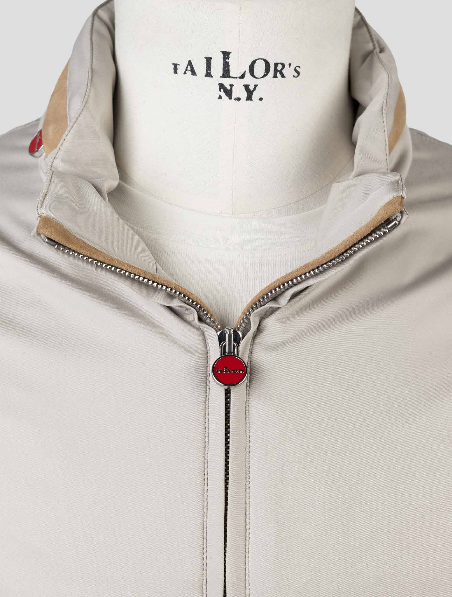 Kiton Taupe Pl Gilet
