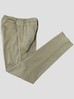 Kiton Green Lyocell Cotton Pants