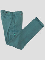 Kiton Green Cotton Ea Pants
