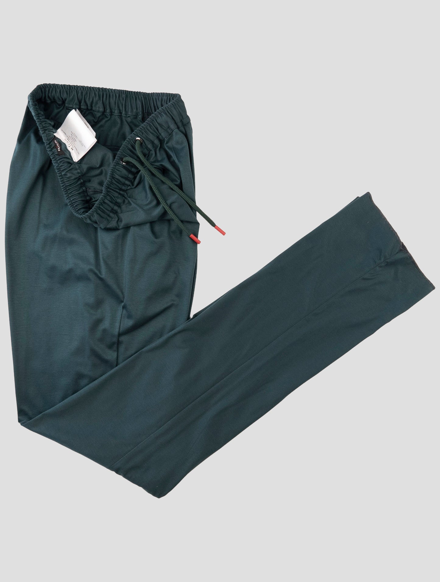 Kiton Green Cotton Jogging Pants