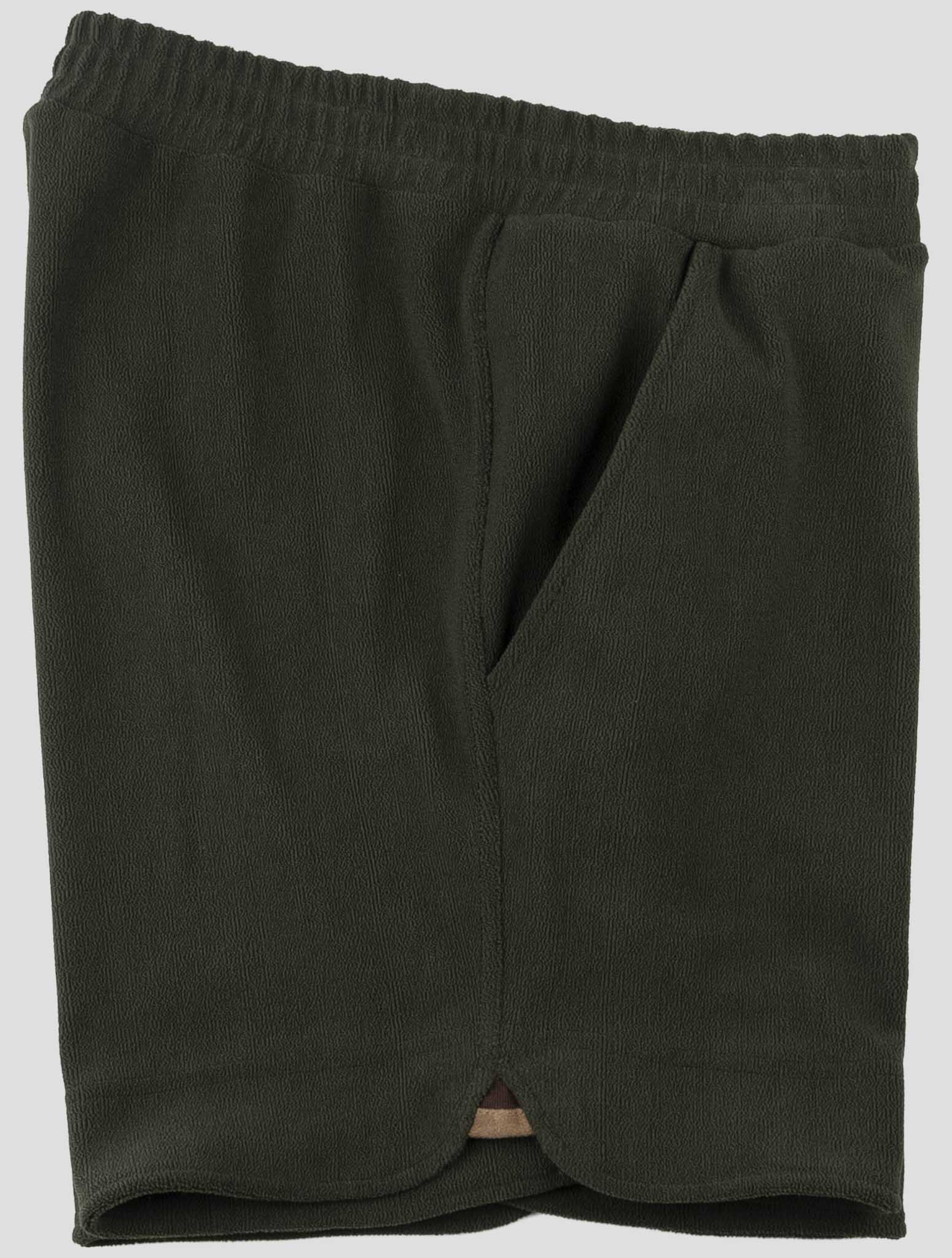 Kiton Dark Green Pl Short Pants