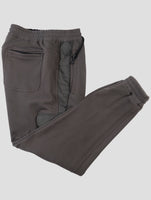 Kiton Dark Green Cotton Pl Jogging Pants