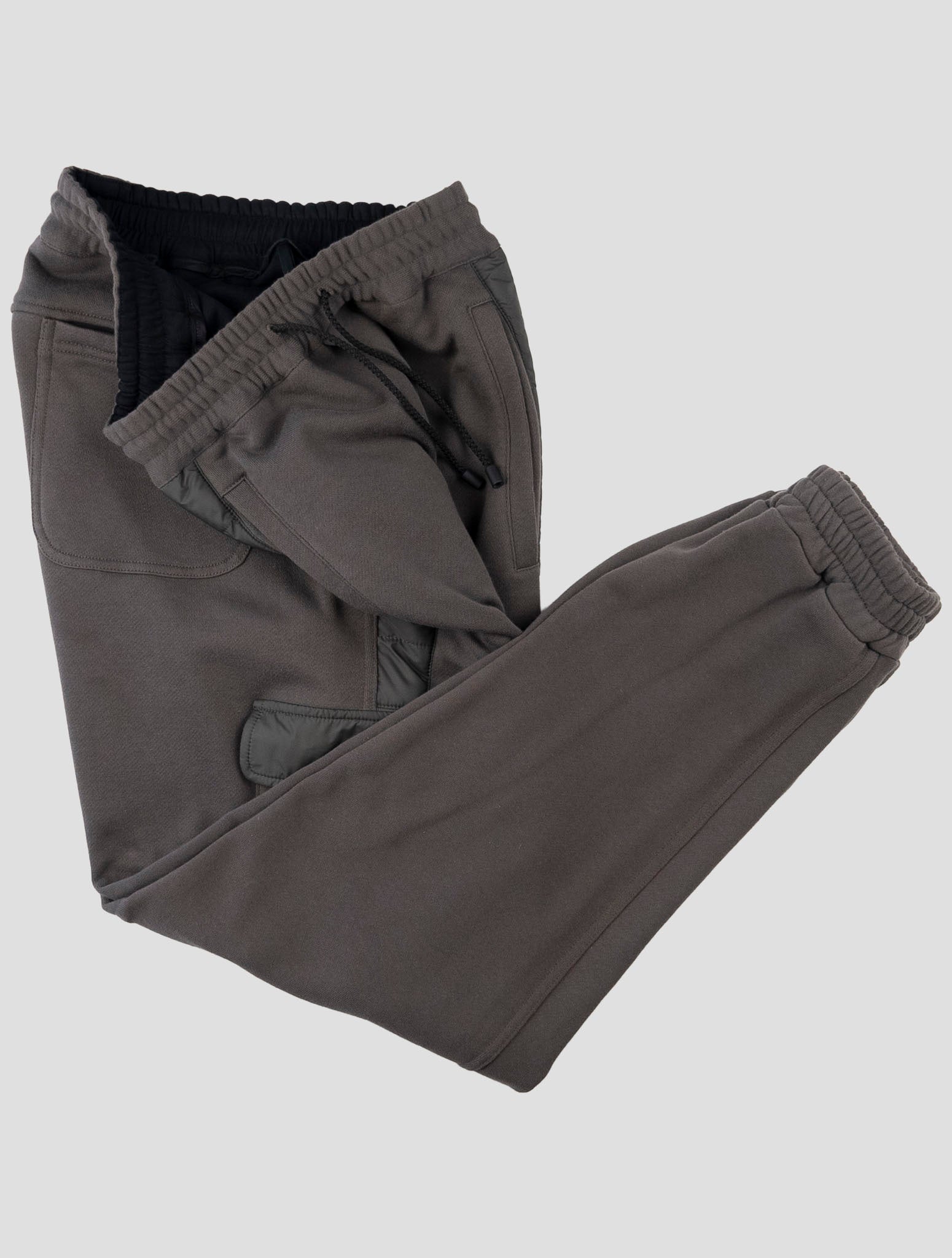 Kiton Dark Green Cotton Pl Jogging Pants