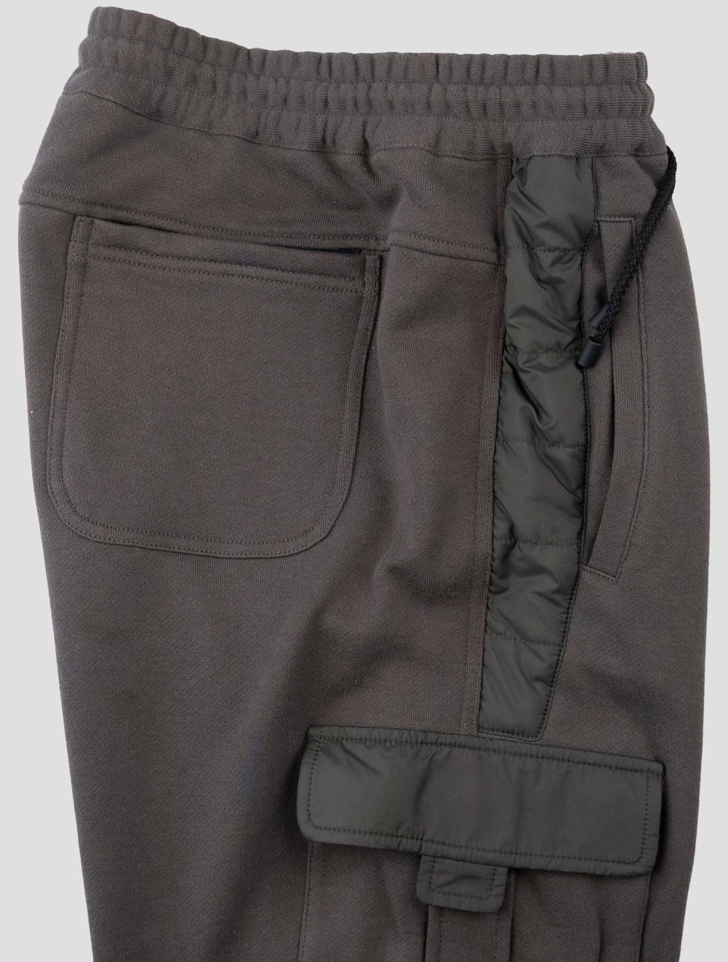 Kiton Dark Green Cotton Pl Jogging Pants