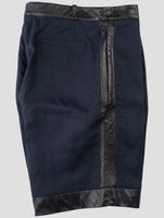 Kiton Blue Linen Short Pants