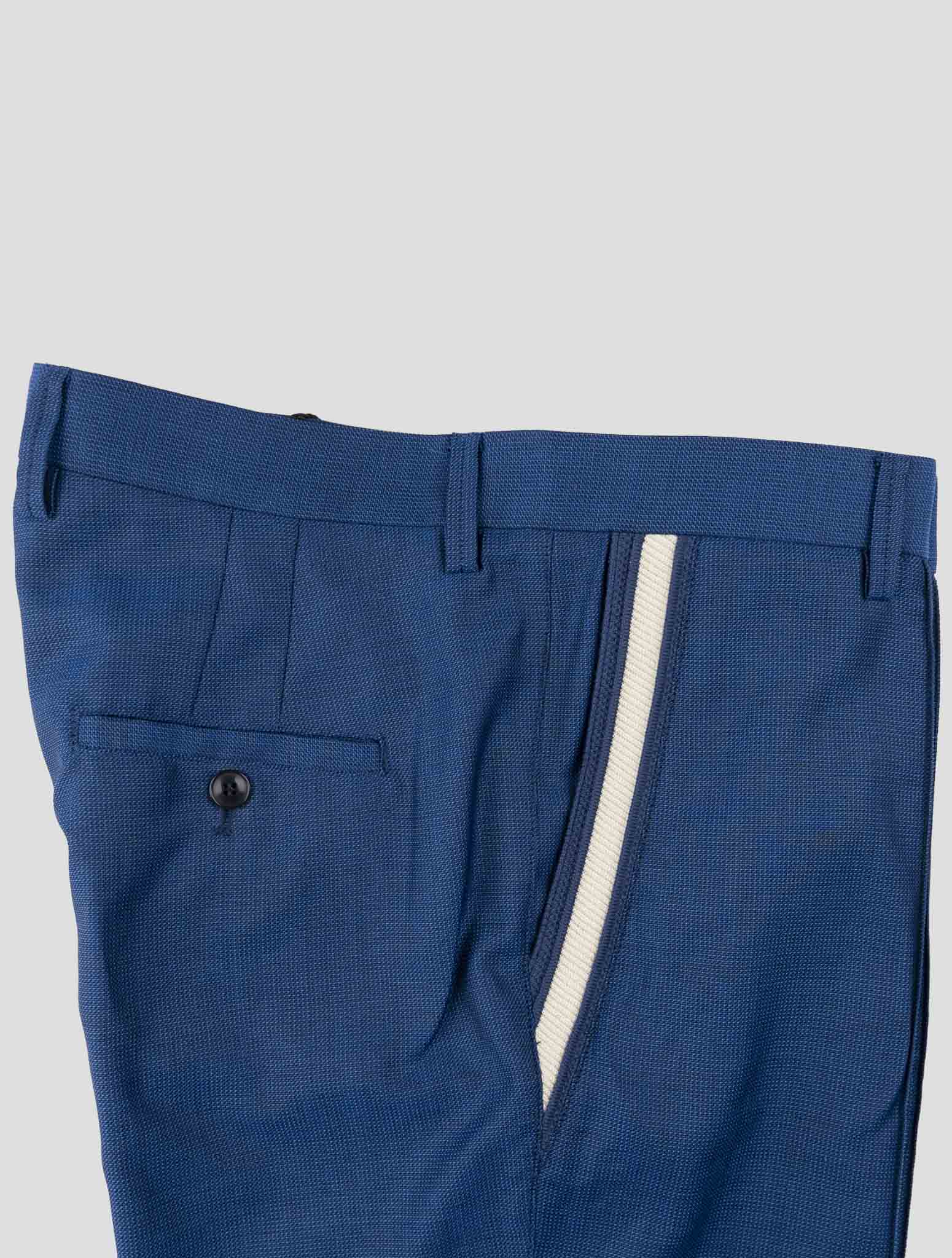 Kiton Blue Cotton Ea Short Pants