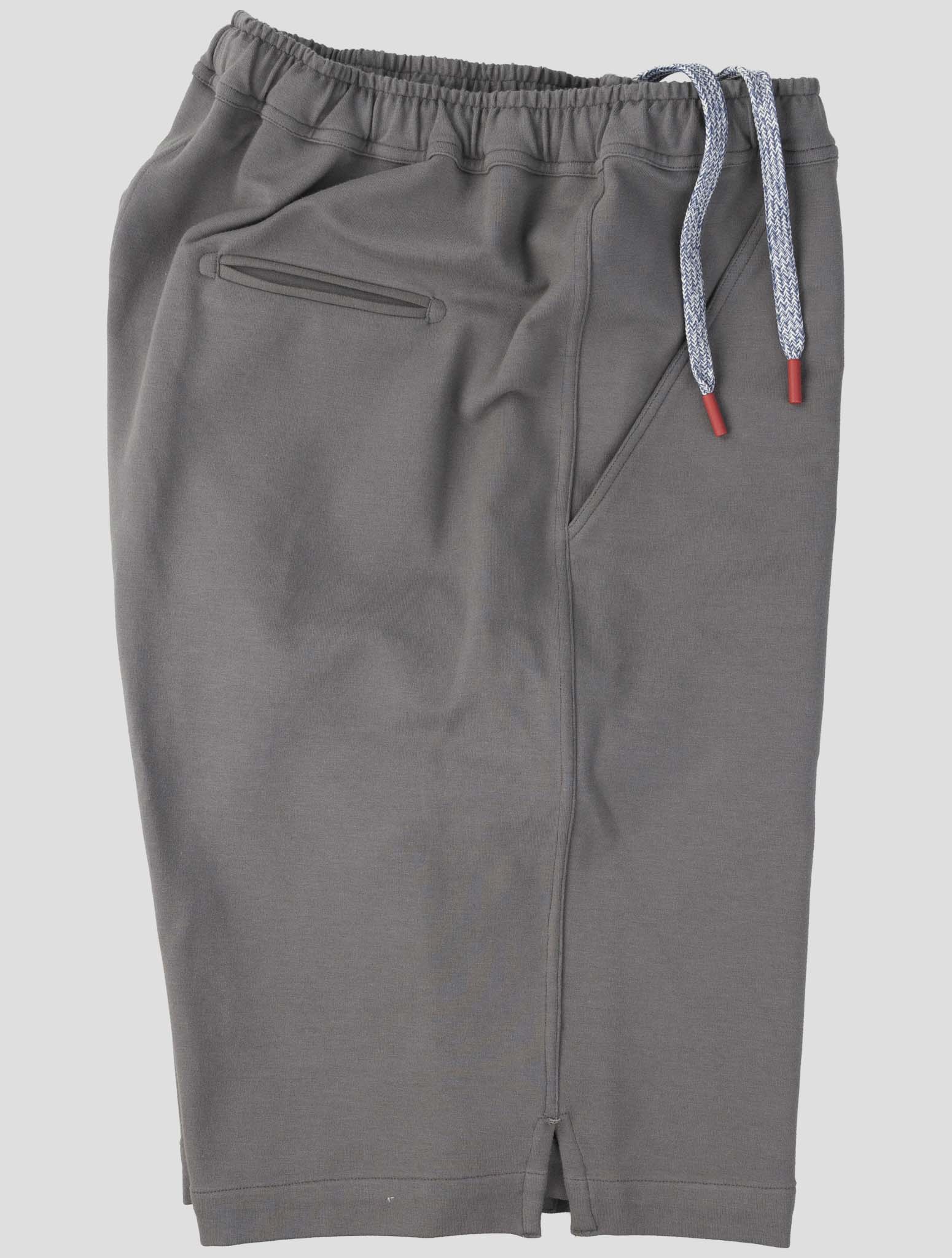 Kiton Gray Cotton Ea Short Pants