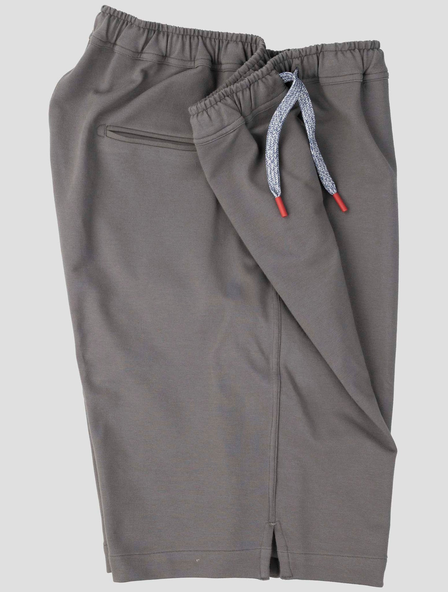 Kiton Gray Cotton Ea Short Pants