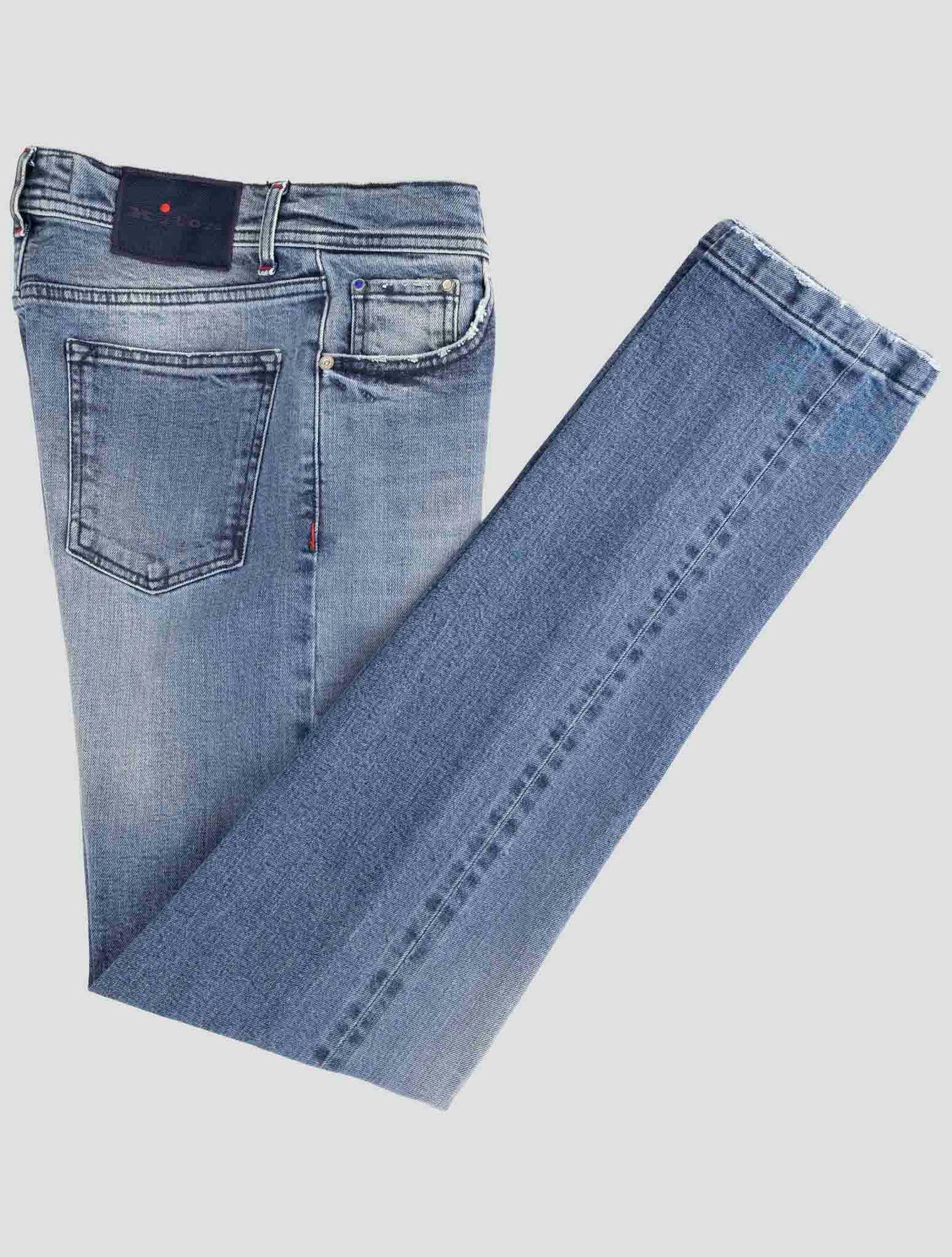 Kiton Denim Cotton Ea Jeans