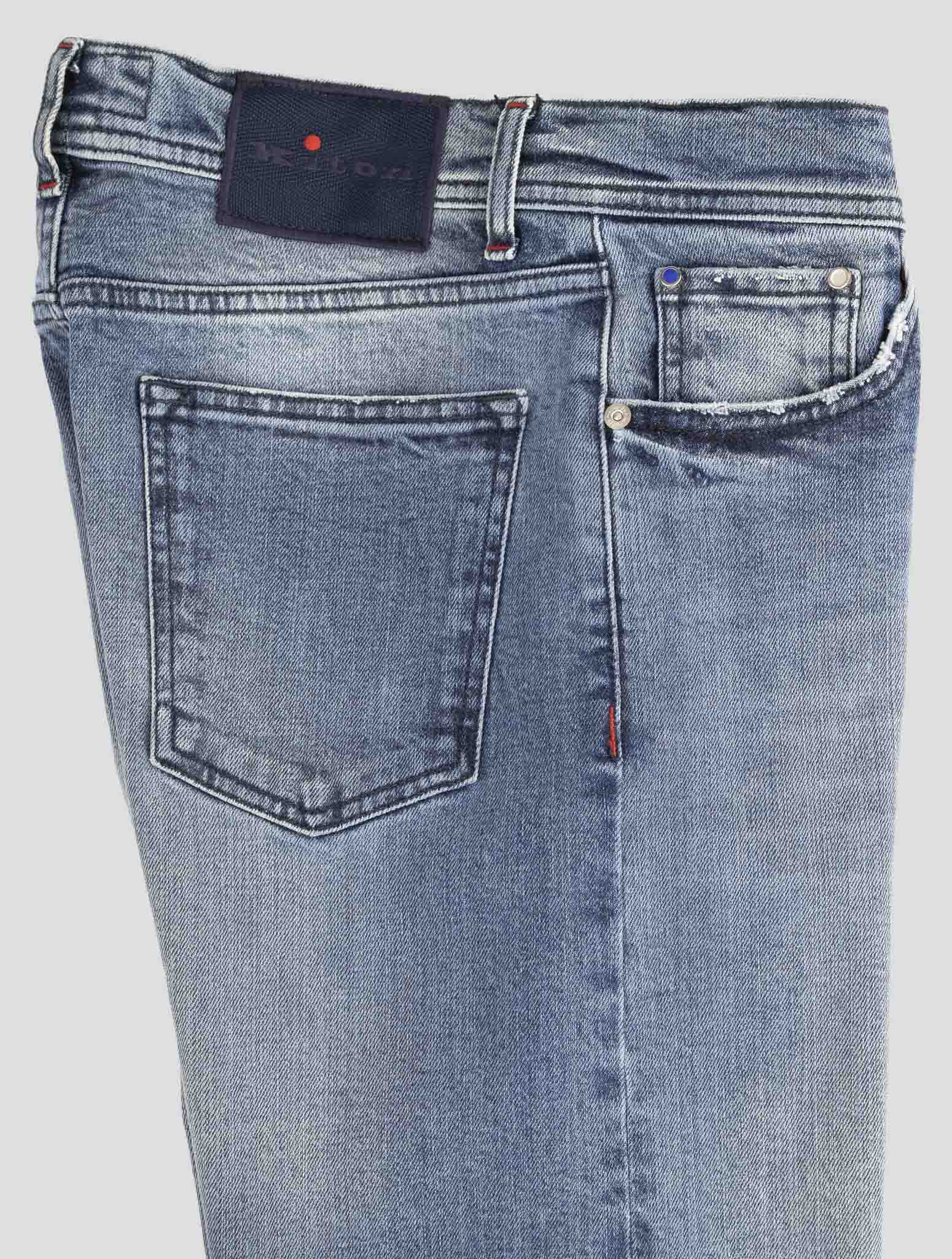 Kiton Denim Cotton Ea Jeans