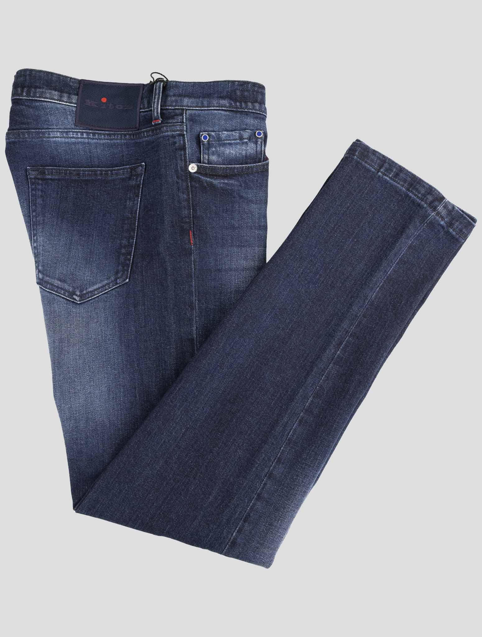 Kiton Denim Cotton Ea Jeans