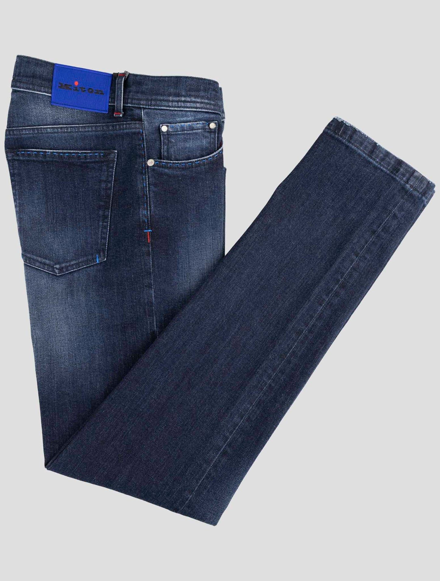 Kiton Denim Cotton Ea Jeans