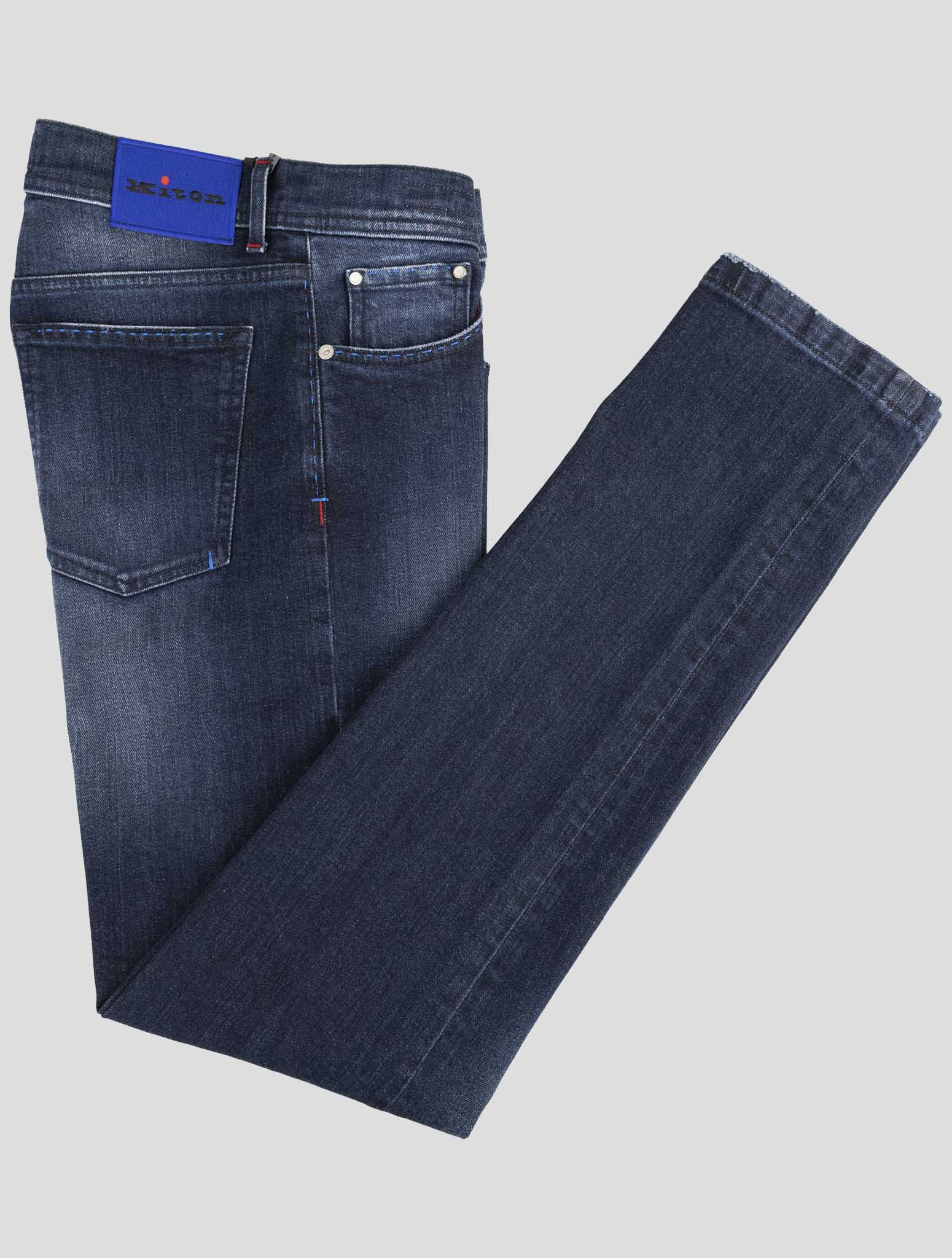 Kiton Denim Cotton Ea Jeans