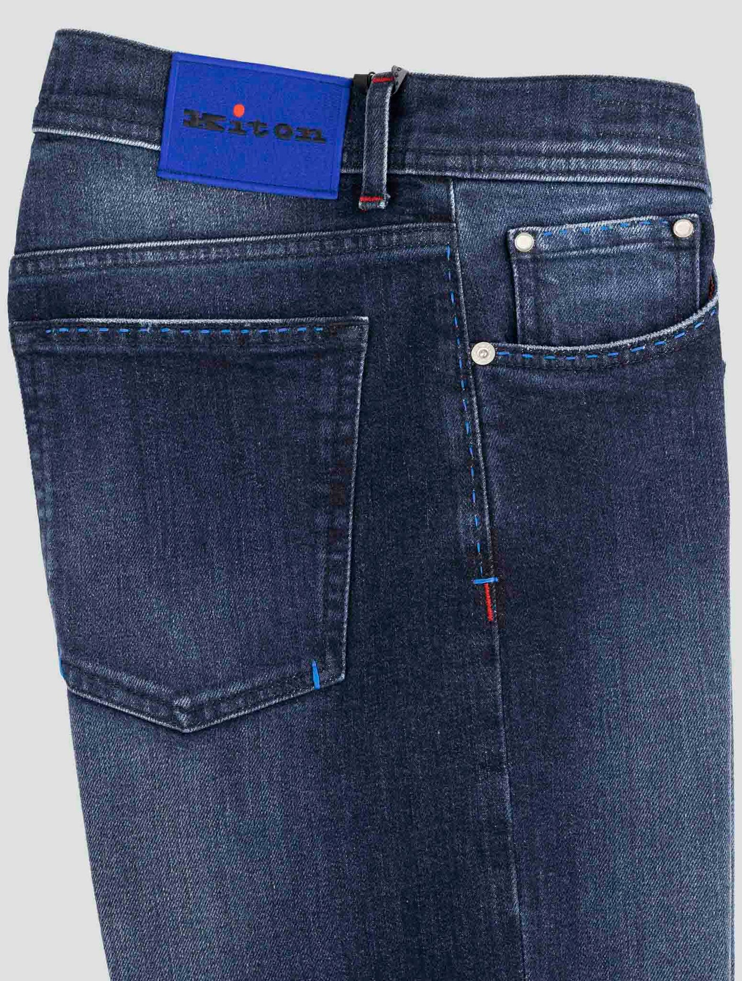 Kiton Denim Cotton Ea Jeans