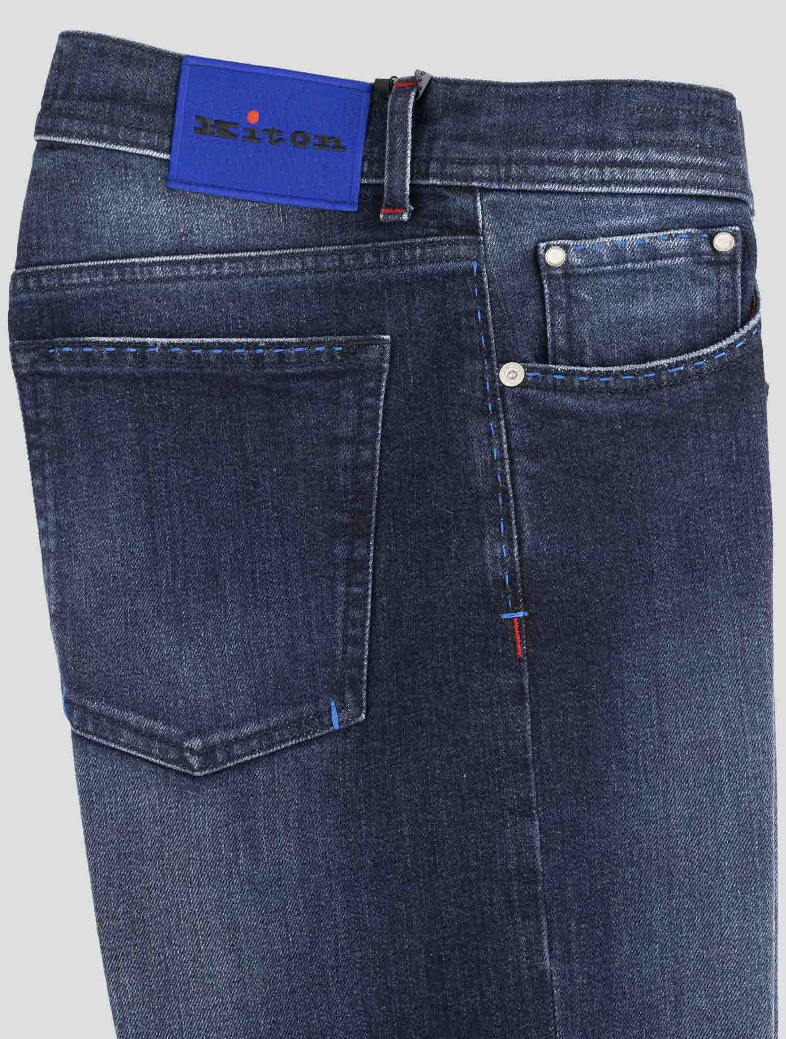 Kiton Denim Cotton Ea Jeans