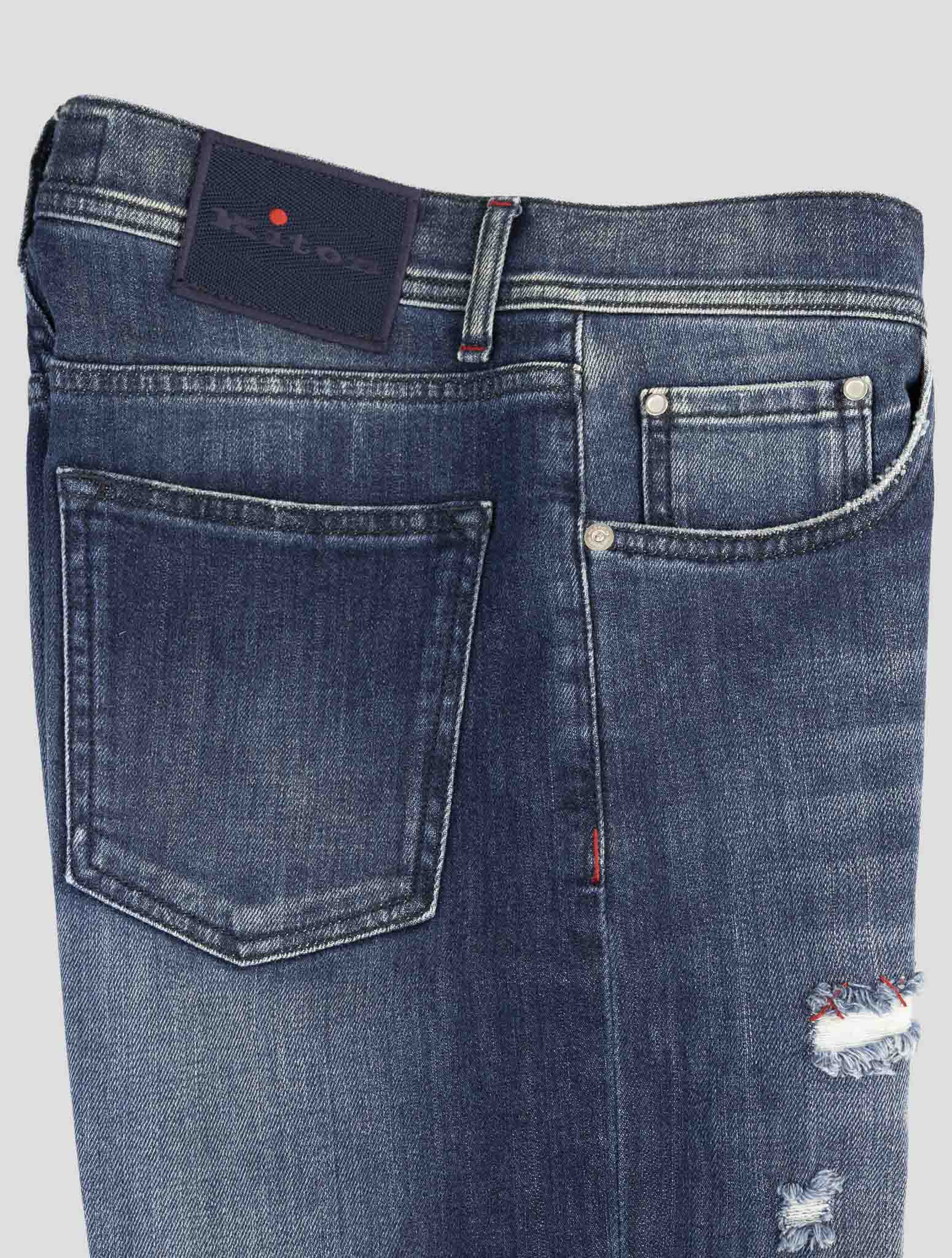 Kiton Denim Cotton Ea Jeans